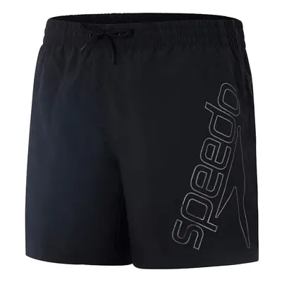 Speedo boom logo watershort black/metalic grey s - uk32