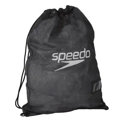 Zsák edzőfelszerelésekhez speedo mesh bag fekete