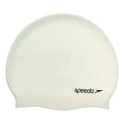 úszósapka speedo plain flat silicon cap fehér