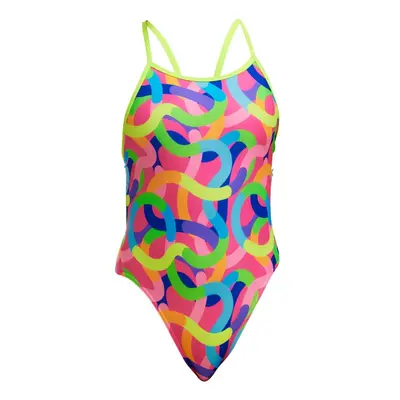 Funkita curly wurly single strap one piece girls 164cm