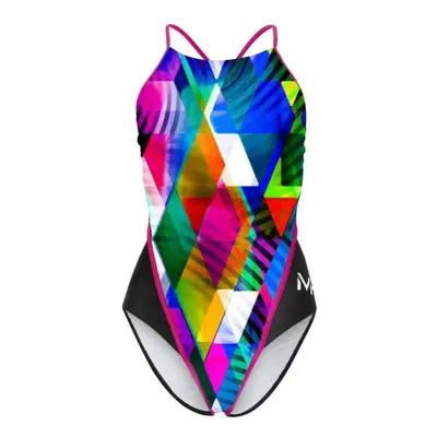 Női fürdőruha michael phelps zuglo lady open back multi/black