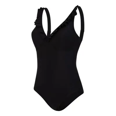 Női fürdőruha speedo ruffle piece black