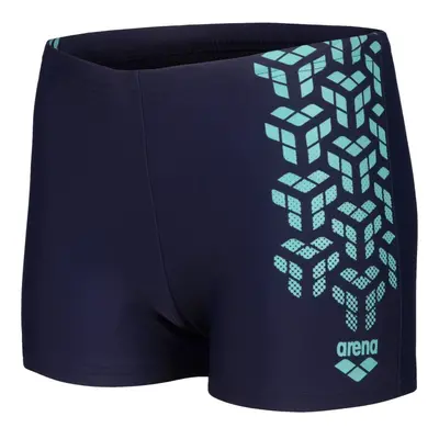 Arena kikko v swim short graphic boys navy 116cm