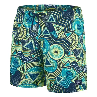 Speedo digital printed leisure watershort true navy/aquarium/spritz