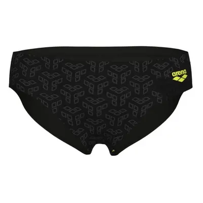 Arena performance monogram swim briefs black l - uk36