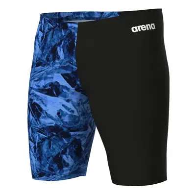 Arena performance team crackle swim jammer black/blue multi s - uk32