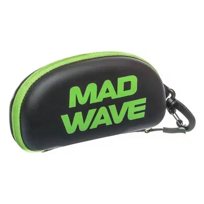 úszószemüveg tok mad wave case for swimming goggles zöld