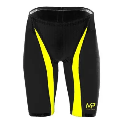 Férfi verseny úszódressz michael phelps xpresso jammer black/yellow