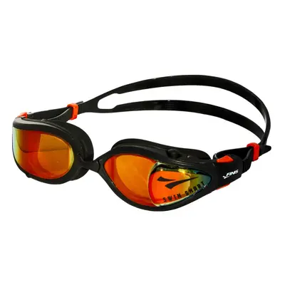 Finis smart goggle max mirror fekete/narancs