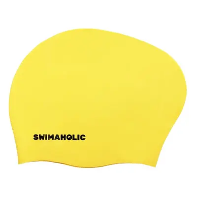 Swimaholic long hair cap junior sárga