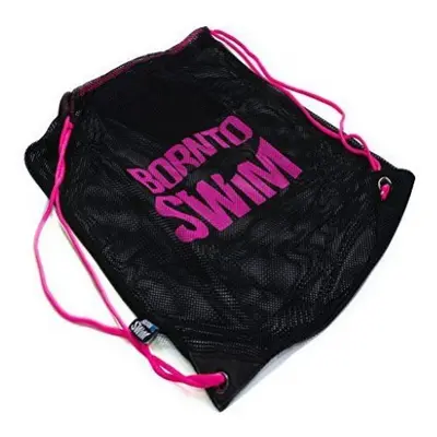 Borntoswim mesh bag fekete/rózsaszín