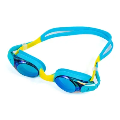 Gyermek úszószemüveg borntoswim junior goggles kék/sárga