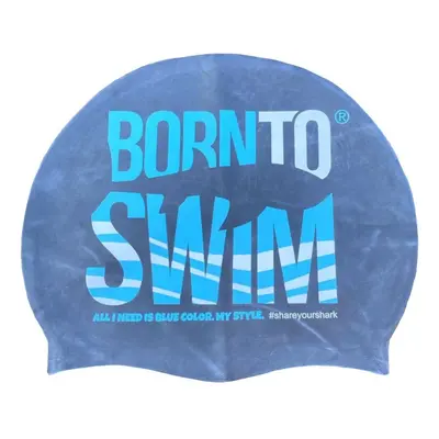 Borntoswim silicone cap junior szürke