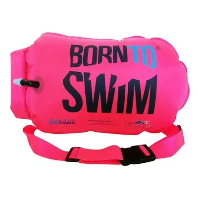 úszóbója borntoswim float bag rózsaszín