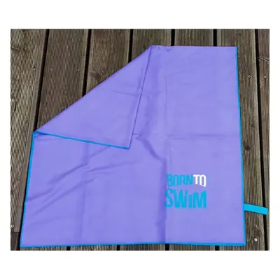 Mikroszálas törölköző borntoswim towel lila