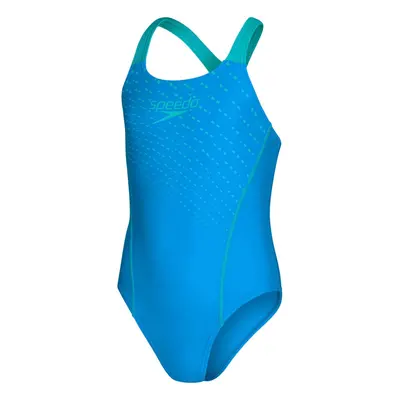 Speedo medley logo medalist girl bondi blue/aquarium 140cm