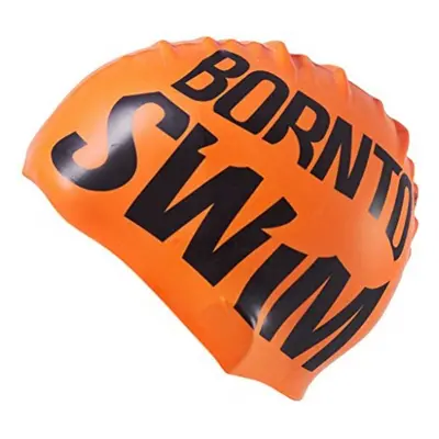 úszósapka borntoswim classic silicone fekete/narancs