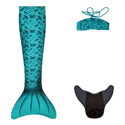 Kuaki mermaids mermaidtail set turqoiuse xs