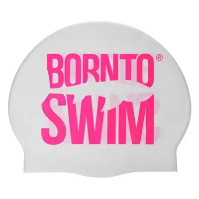 úszósapka borntoswim classic silicone pink/clear