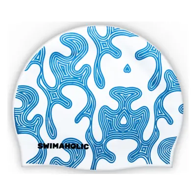 Swimaholic labyrinth seamless cap