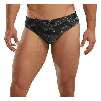 Tyr galaxy brief black/lime xs - uk30