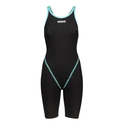 Arena powerskin primo closed back racing black/teal s - uk32