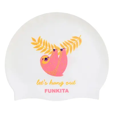 Funkita silicone cap let's hang out rózsaszín/fehér