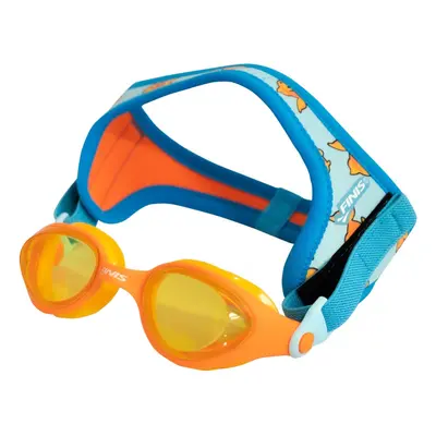 úszószemüveg finis dragonflys goggles narancssárga/kék