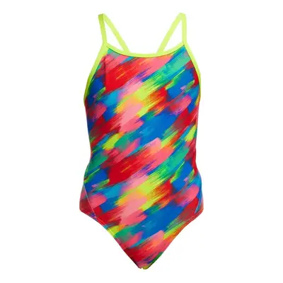 Funkita stroked diamond back one piece girls 176cm