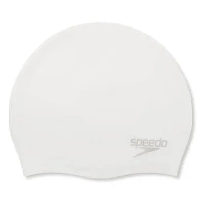 úszósapka speedo plain moulded silicone cap fehér/ezüst