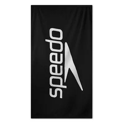 Speedo logo towel fekete