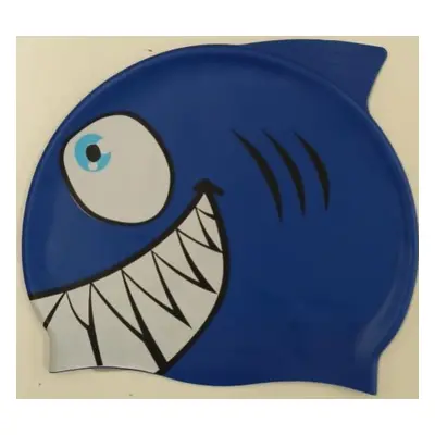 Gyermek úszósapka borntoswim shark junior swim cap sötétkék