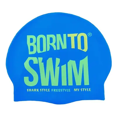 Borntoswim silicone cap junior sötétkék