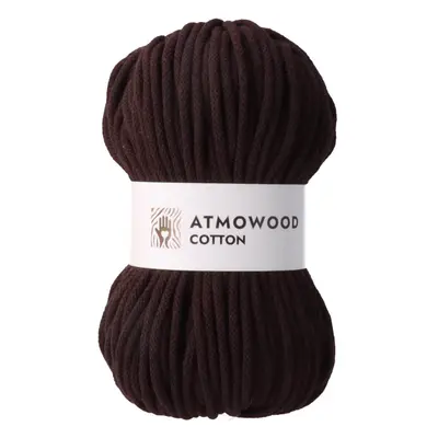 Atmowood cotton 5 mm - sötétbarna