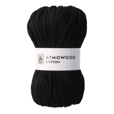 Atmowood cotton 5 mm - fekete