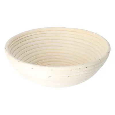 Rattan kenyérkelesztő kosár, kerek 25 cm