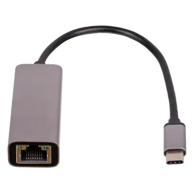 Akyga AK-AD-65 15cm USB-C - 1000 Mbps Ethernet adapter