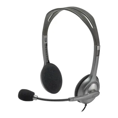 Logitech H110 sztereó headset, szürke