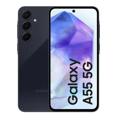 Samsung Galaxy A55 5G 128GB 8GB Dual-SIM Tengerészkék Okostelefon