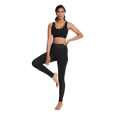 Aero fitneszleggings, fekete M