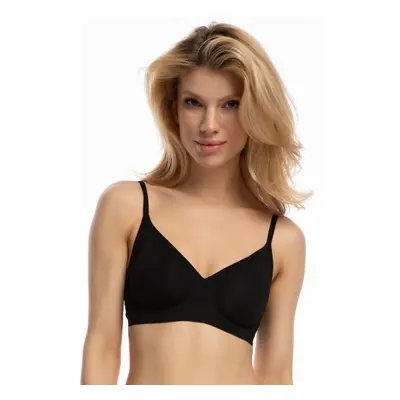 Simple T-Shirt Bra soft melltartó, fekete L