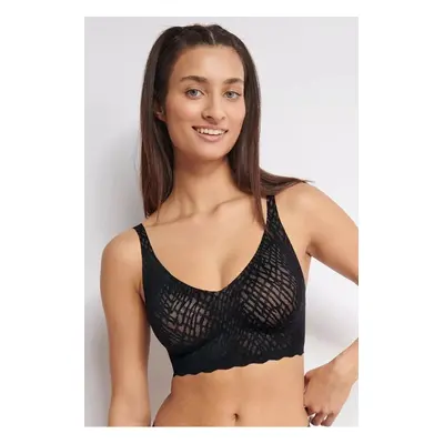 Sloggi Zero Feel Bliss bralette melltartó, fekete XL