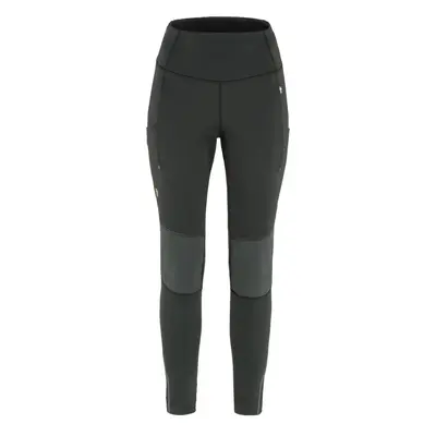 Női leggings Fjällräven Abisko Värm Black-Iron Grey