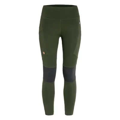 Női leggings Fjällräven Abisko Trekking Pro Deep Forest - Iron Grey