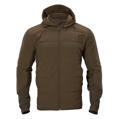 Férfi kabát Härkila Insulated Midlayer Hunting Green / Shadow Brown