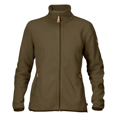 Női pulóver Fjällräven Stina Fleece – Dark Olive