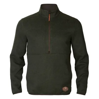 Férfi pulóver Härkila Metso Half Zip Willow Green