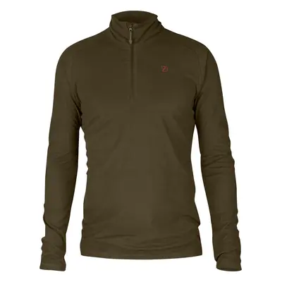 Férfi fleece pulóver Fjällräven Pine Half Zip - Dark Olive