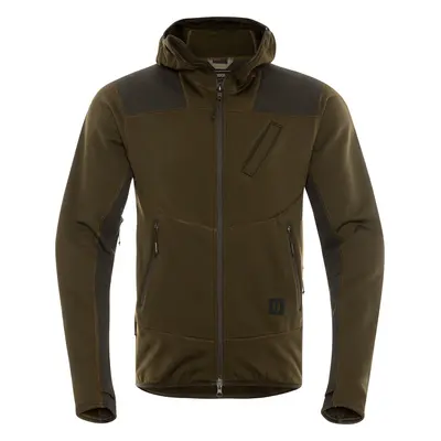 Férfi fleece kabát Härkila Deer Stalker Hoodie Willow Green