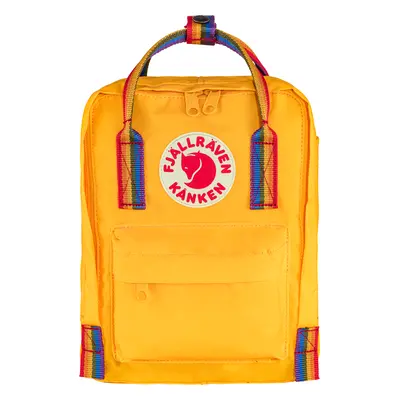 Hátizsák Fjällräven Kånken Rainbow Mini - Warm-Yellow